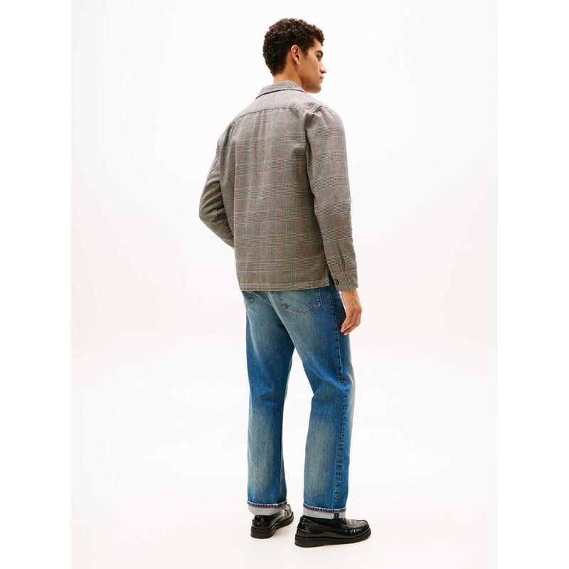 Tommy Hilfiger Relaxed Fit Prince Of Wales Check Flannel Shirt image number 1